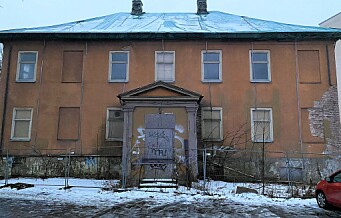 Villa Sorgenfri ved Carl Berner: «Kaldere vær og snø vil øke risikoen for kollaps av bygget»