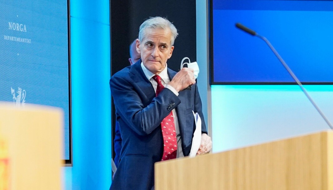Støre varslet også på pressekonferansen at det vil bli en ekstern granskning av regjeringens pandemihåndtering. Støre varslet også på pressekonferansen at det vil bli en ekstern granskning av regjeringens pandemihåndtering.