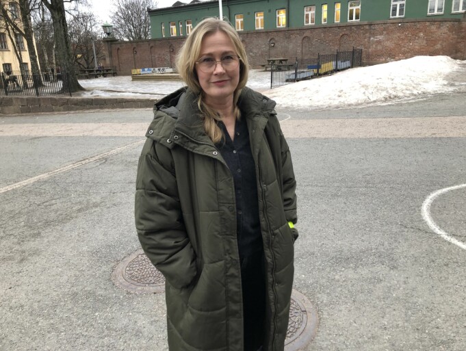 FAU-leder Stina Mosling håper på endringer i Skolebehovsplanen