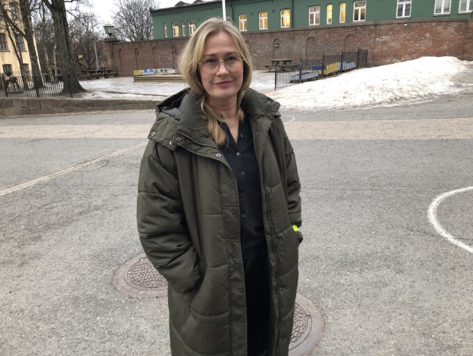 FAU-leder Stina Mosling håper på endringer i Skolebehovsplanen FAU-leder Stina Mosling håper på endringer i Skolebehovsplanen