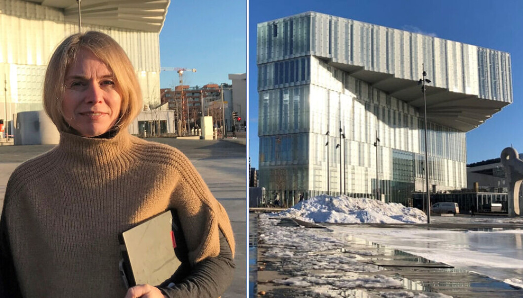 – Vi fryktet de første timene at svært mange bøker og andre ting skulle bli ødelagt. Men antallet er gledelig lavt, sier Merete Lie. – Vi fryktet de første timene at svært mange bøker og andre ting skulle bli ødelagt. Men antallet er gledelig lavt, sier Merete Lie.