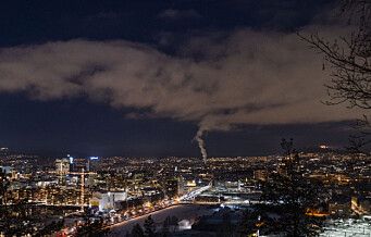 Økt vedfyring gir mer svevestøv i Oslo