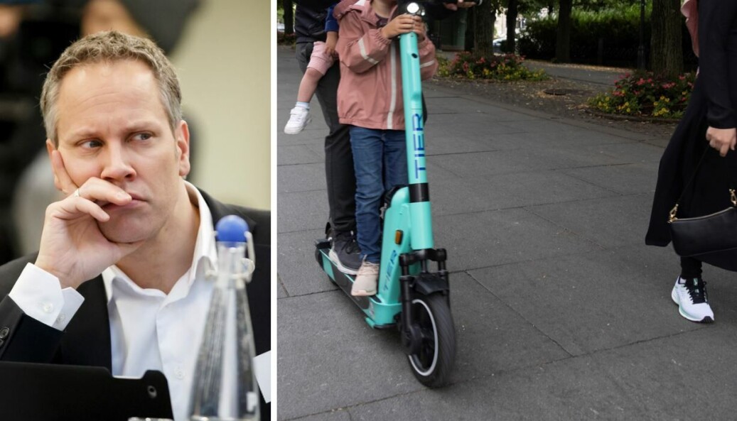 — Vi skjønner at det oppleves dumt for dem å ikke kunne kjøre elsparkesykkelen de har kjøpt. Men bruk av elsparkesykler har vist seg å være farligere enn vi tidligere trodde, sier samferdselsminister Jon-Ivar Nygård (Ap). — Vi skjønner at det oppleves dumt for dem å ikke kunne kjøre elsparkesykkelen de har kjøpt. Men bruk av elsparkesykler har vist seg å være farligere enn vi tidligere trodde, sier samferdselsminister Jon-Ivar Nygård (Ap).
