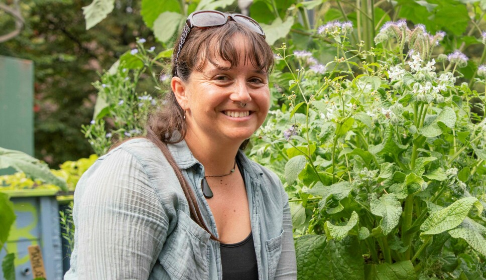 Bydelsbonde Natalie Keene står i spissen for den ambisiøse satsingen på urbant landbruk i bydel Gamle Oslo.