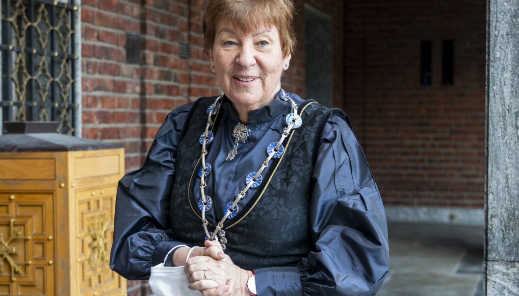 – Det er på tide å overlate plassen til de som er yngre enn meg, sier Oslo-ordfører Marianne Borgen, som vil være 72 år ved valget neste år. – Det er på tide å overlate plassen til de som er yngre enn meg, sier Oslo-ordfører Marianne Borgen, som vil være 72 år ved valget neste år.