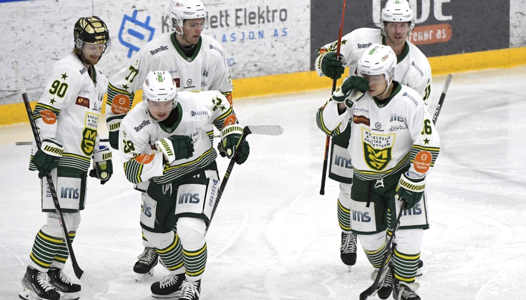 Manglerud-spillerne kunne juble for tre poeng søndag kveld. Manglerud-spillerne kunne juble for tre poeng søndag kveld.
