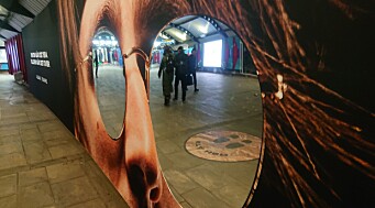 Gigantisk Tix-reklame på Stortinget t-banestasjon vekker oppsikt