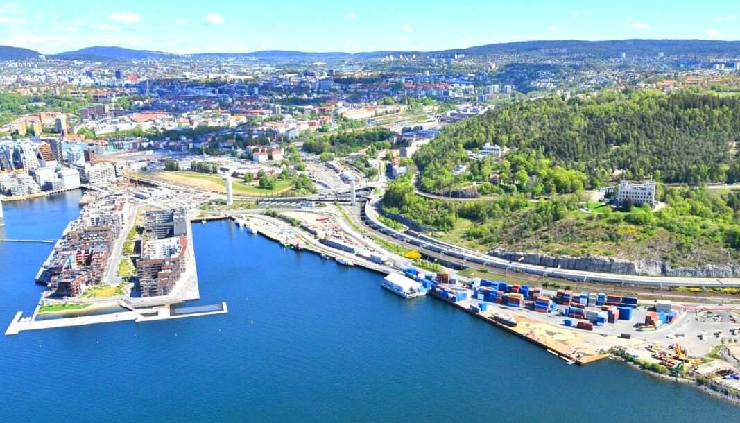 Den game godskaia på Grønlia er neste etappe ut i utviklingen av Den game godskaia på Grønlia er neste etappe ut i utviklingen av