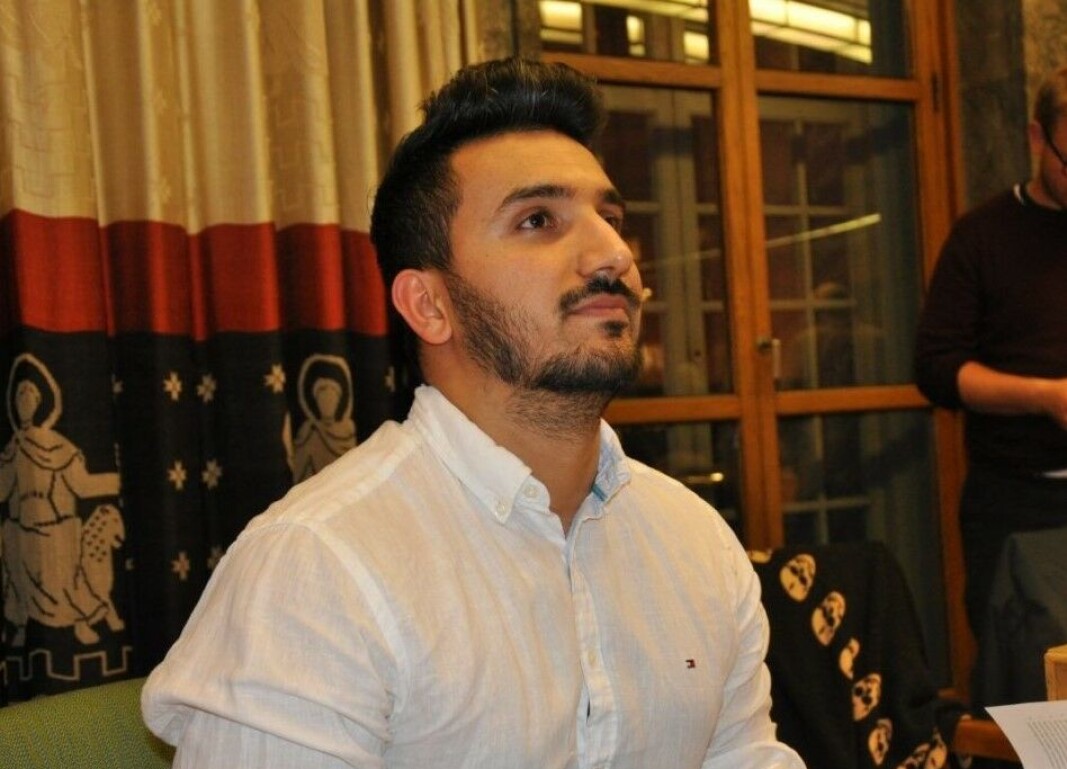 Siavash Mobasheri ble gjenvalgt som leder av Rødt Oslo for femte gang i helgen. Siavash Mobasheri ble gjenvalgt som leder av Rødt Oslo for femte gang i helgen.