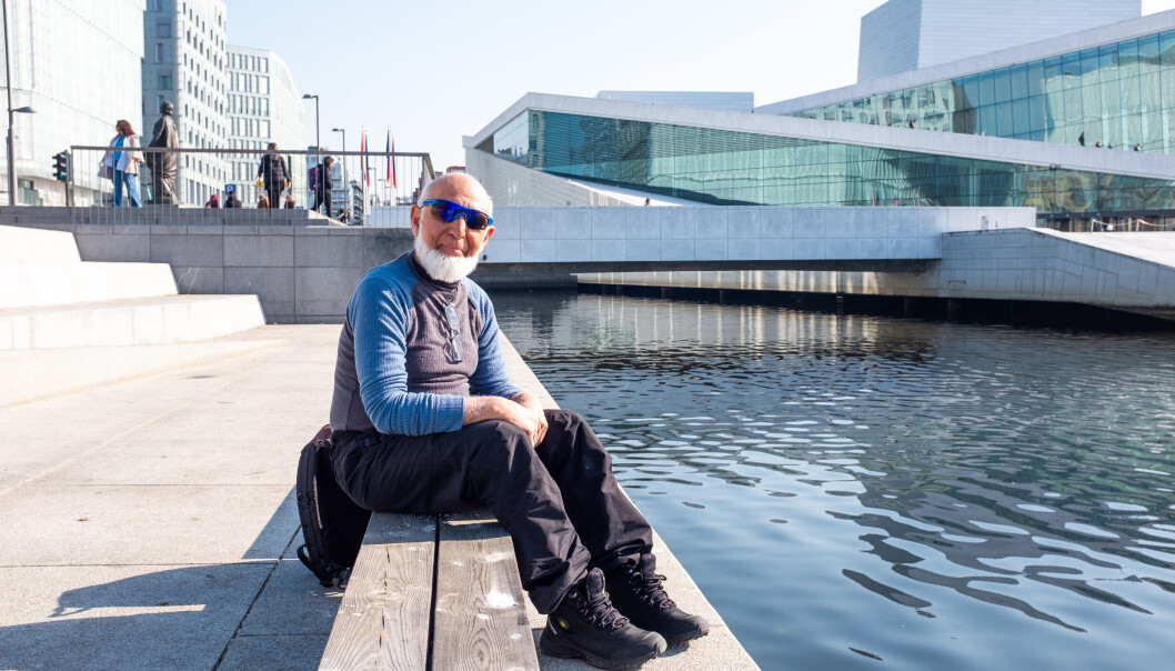 Abdur Razzaq liker også å promotere byen Oslo Abdur Razzaq liker også å promotere byen Oslo