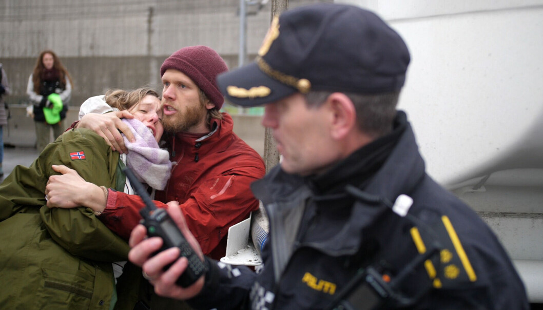 Flere av dem som ble tatt inn til politiets arrest etter aksjonen mandag, har status som pågrepet, andre har status som innbrakt. Flere av dem som ble tatt inn til politiets arrest etter aksjonen mandag, har status som pågrepet, andre har status som innbrakt.