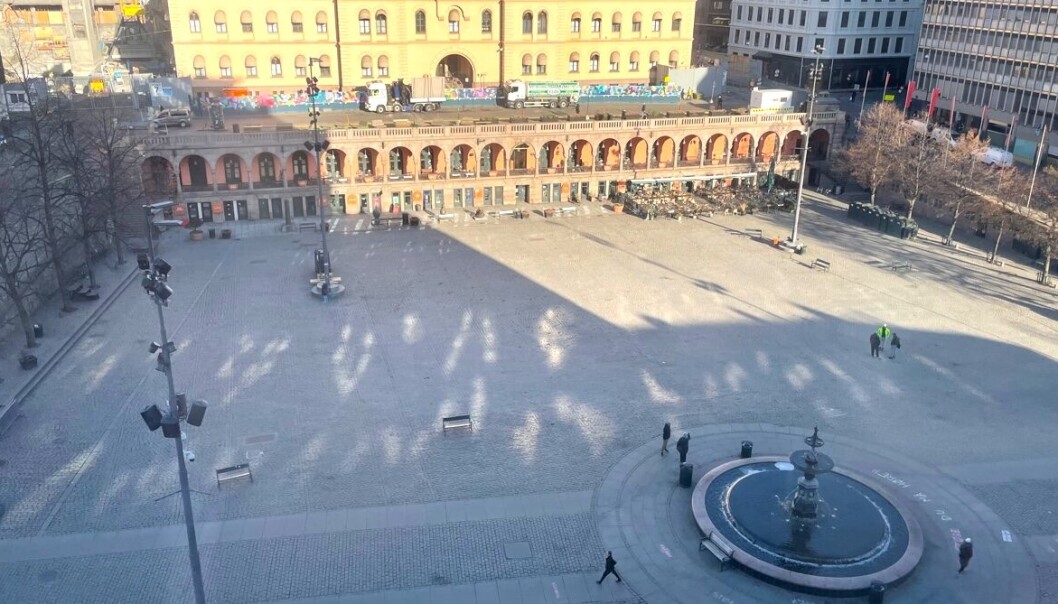 I dag framstår Youngstorget som tomt og øde store deler av året. Det vil ildsjeler nå gjøre noe med. I dag framstår Youngstorget som tomt og øde store deler av året. Det vil ildsjeler nå gjøre noe med.