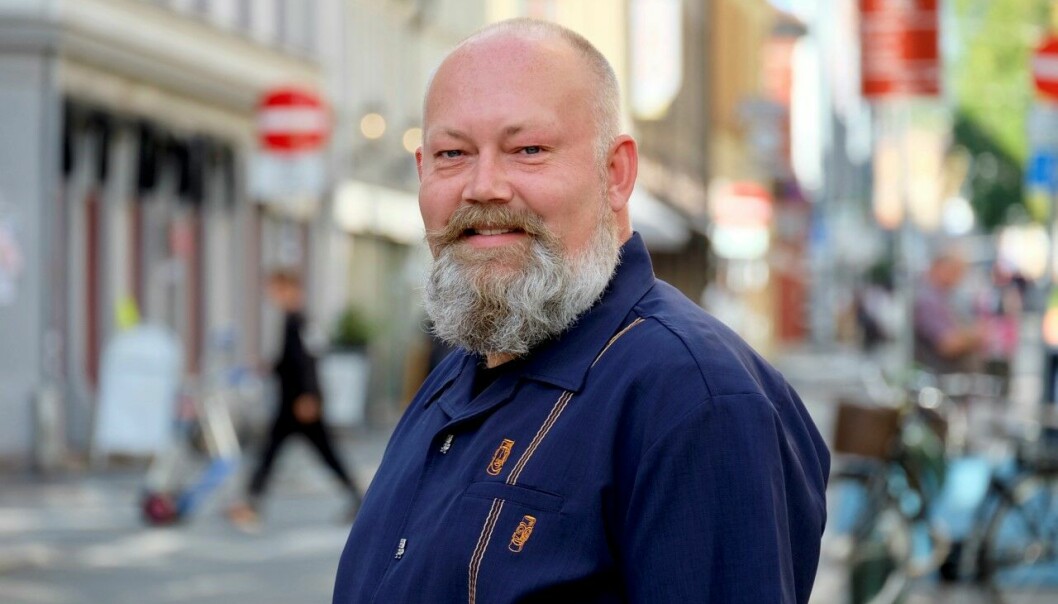 Jan Robert Johnsen, daglig leder i Grunerløkka kultur- og næringsforening, mener det er greit med restaurant, men vil helst ha butikklokaler.