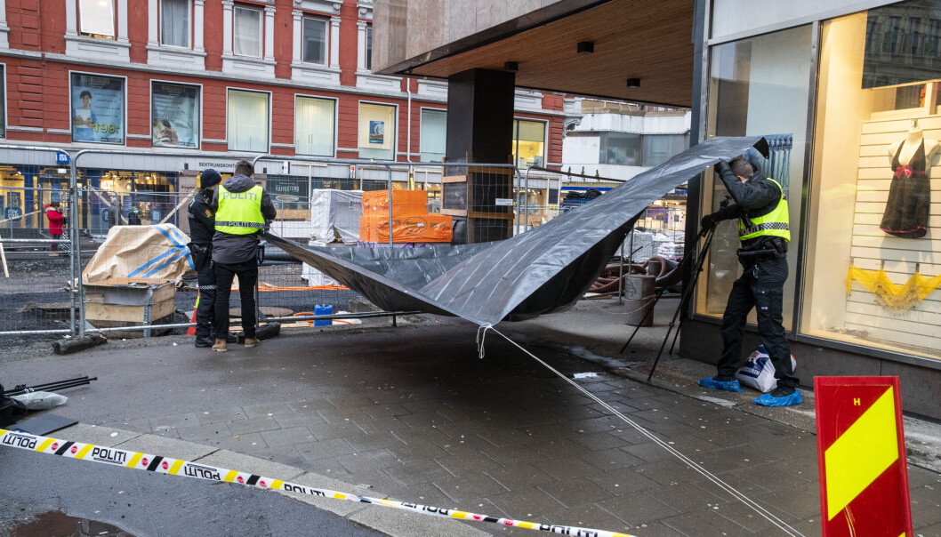 Knivstikkingen skjedde i Storgata i Oslo 29. desember 2020. Knivstikkingen skjedde i Storgata i Oslo 29. desember 2020.