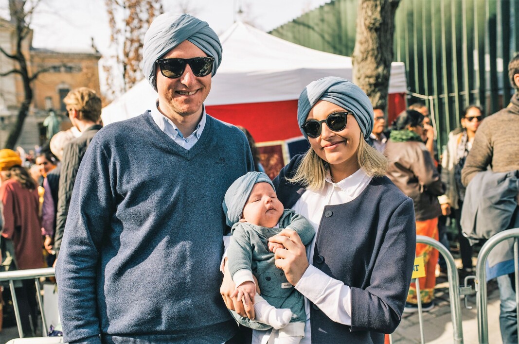 Mange oslofolk valgte å få sin egen turban på den store turbandagen. Mange oslofolk valgte å få sin egen turban på den store turbandagen.