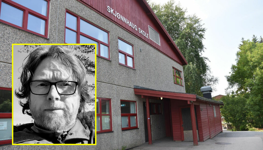 Ole Svarthumle er redd for at nedleggelse av skolen vil ødelegge nærmiljøet.