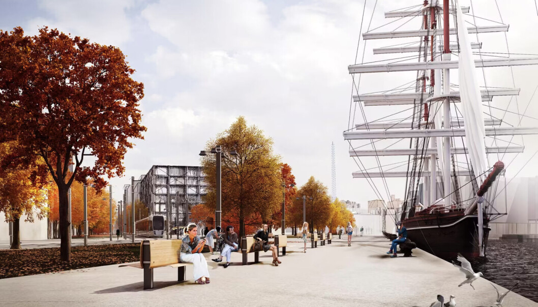 Illustrasjonen er fra planforslaget for Filipstad som PBE sendte til byrådet i 2013. Illustrasjonen er fra planforslaget for Filipstad som PBE sendte til byrådet i 2013.