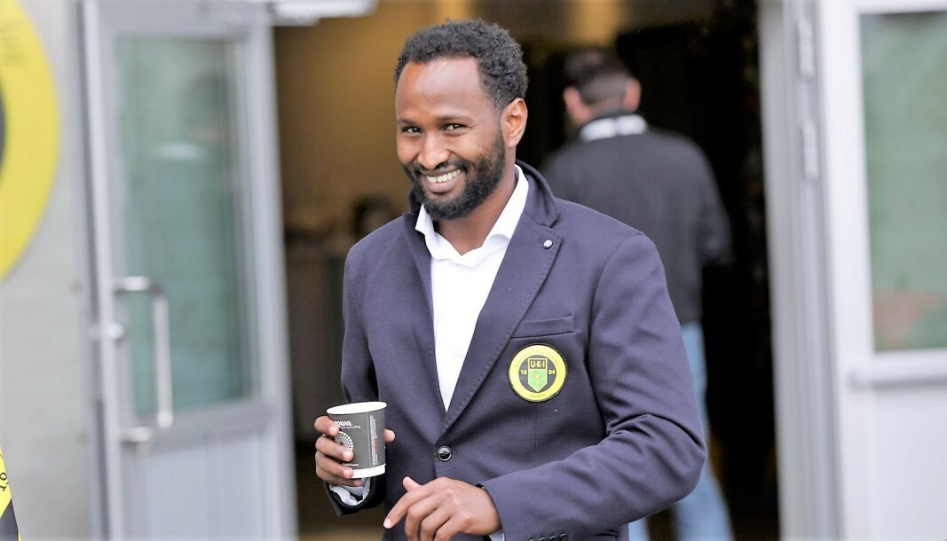 Ciise Aden Abshir (36) spilte til sammen 45 kamper i OBOS-ligaen for A-laget til Ull-Kisa. Ciise Aden Abshir (36) spilte til sammen 45 kamper i OBOS-ligaen for A-laget til Ull-Kisa.