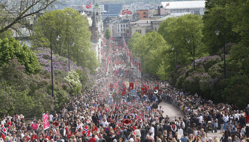 Det kan bli både sol og varmt når barnetoget er tilbake i Oslo 17. mai. Det kan bli både sol og varmt når barnetoget er tilbake i Oslo 17. mai.