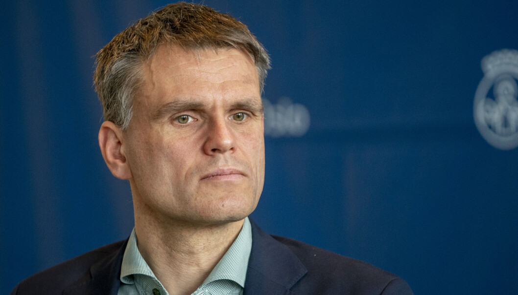Finansbyråd Einar Wilhelmsen (MDG) i Oslo er misfornøyd med regjeringens forslag til revidert nasjonalbudsjett. Finansbyråd Einar Wilhelmsen (MDG) i Oslo er misfornøyd med regjeringens forslag til revidert nasjonalbudsjett.