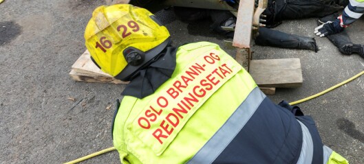 Trafikkaos og kø inn mot Oslo på E18: Bilbrann og kjedekollisjon