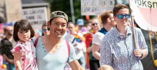 Oslo Pride med eget program for barn. - Håper barn med skeive foreldre møter andre som seg selv