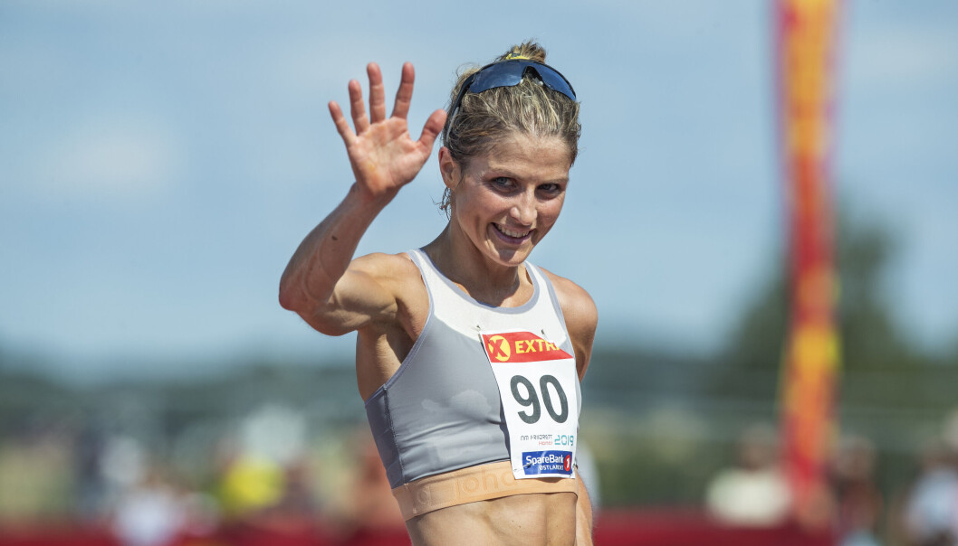 Med både Amile Iuel og Therese Johaug (bildet) på laget vant Vidar Med både Amile Iuel og Therese Johaug (bildet) på laget vant Vidar