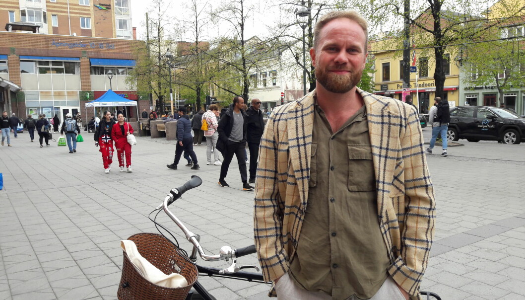 Bydelspolitiker i Gamle Oslo, Stian Antonsen, ønsker seg et Grønland torg som kan være mer til glede og inspirasjon for beboerne.