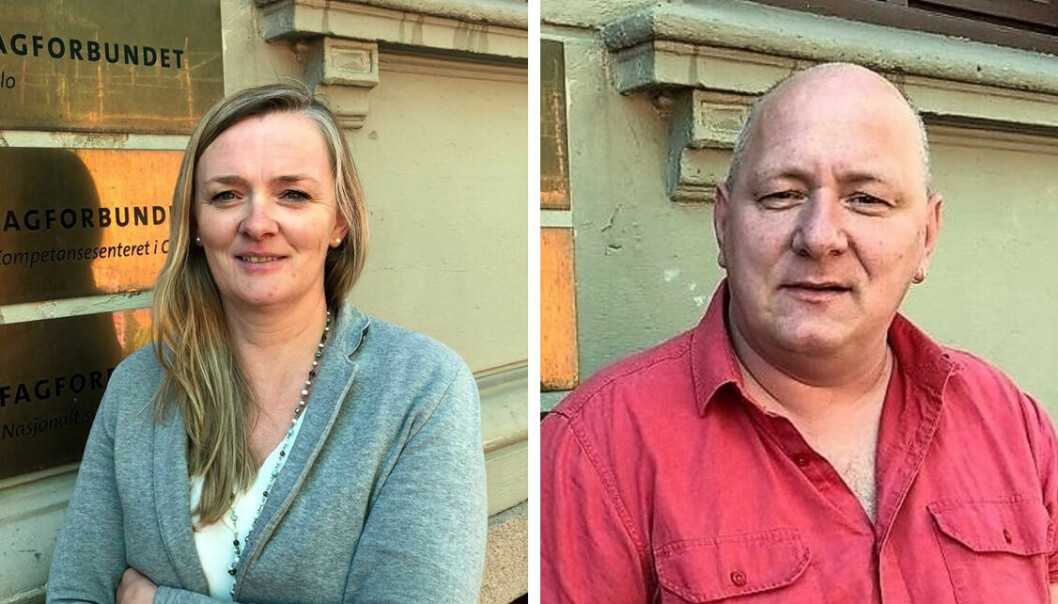 Anna Elisabeth Uran og Roger Dehlin blir streikeledere dersom Oslos kommunalt ansatte går ut i streik fra tirsdag i neste uke.