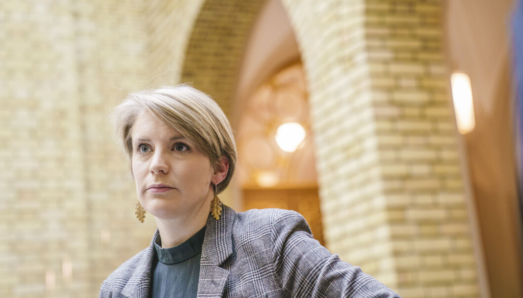 SV får ikke forhandlet fram en økt statlig støtte til Fornebubanen, sier finanspolitisk talsperson Kari Elisabeth Kaski. SV får ikke forhandlet fram en økt statlig støtte til Fornebubanen, sier finanspolitisk talsperson Kari Elisabeth Kaski.