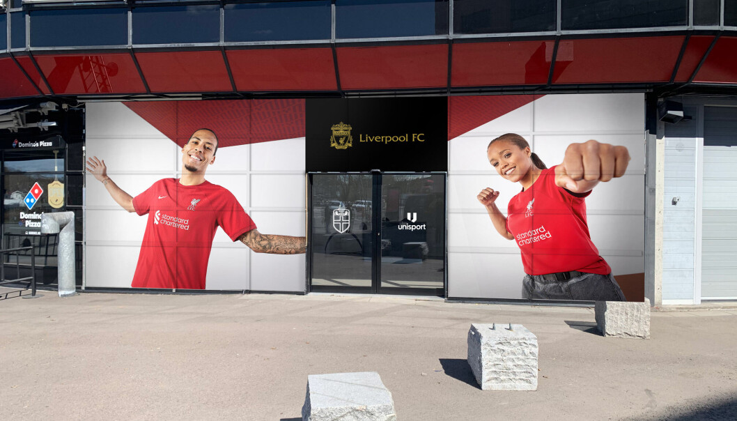 Den nye butikke ligger på Ullevål stadion. Den nye butikke ligger på Ullevål stadion.