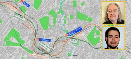 – Oslos nye sentrumstunnel for T-bane bør ha stasjon ved Jernbanetorget