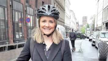 Krever tryggere sykkelveier i sentrum. - Her har det ikke skjedd mye siden 2015, sier Marit Kristine Vea (V)
