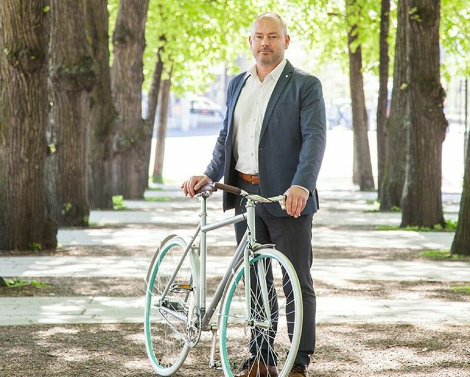 Morgan Andersson i Syklistforeningen mener det må hardere lut til om kommunen skal nå sykkelmålene sine.