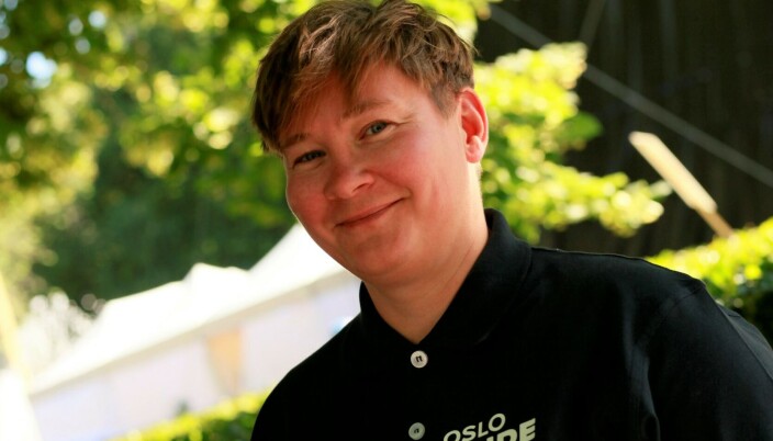 Leder Inger Kristin Haugsevje gleder seg til årets Oslo Pride sammen med resten av staben. Leder Inger Kristin Haugsevje gleder seg til årets Oslo Pride sammen med resten av staben.