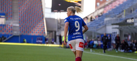 Vålerengas Elise Thorsnes snur ryggen til reservelista før fotball-EM i England