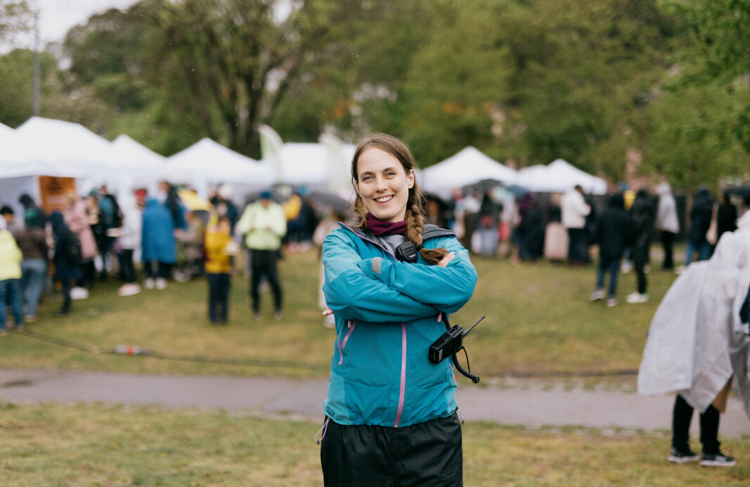 Heidi Røneid startet den svært populære Oslo Vegetarfestival for tolv år siden og står fremdeles i spissen for den.