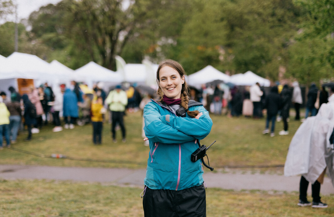 Heidi Røneid startet den svært populære Oslo Vegetarfestival for tolv år siden og står fremdeles i spissen for den. Heidi Røneid startet den svært populære Oslo Vegetarfestival for tolv år siden og står fremdeles i spissen for den.