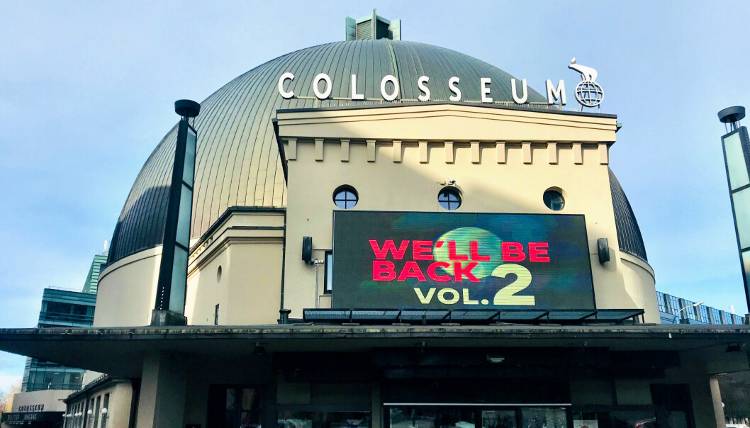 Colosseum kino på Majorstuen i Oslo er blant kinoene som rammes av streik fra torsdag dersom Fagforbundet og Virke ikke kommer til enighet.