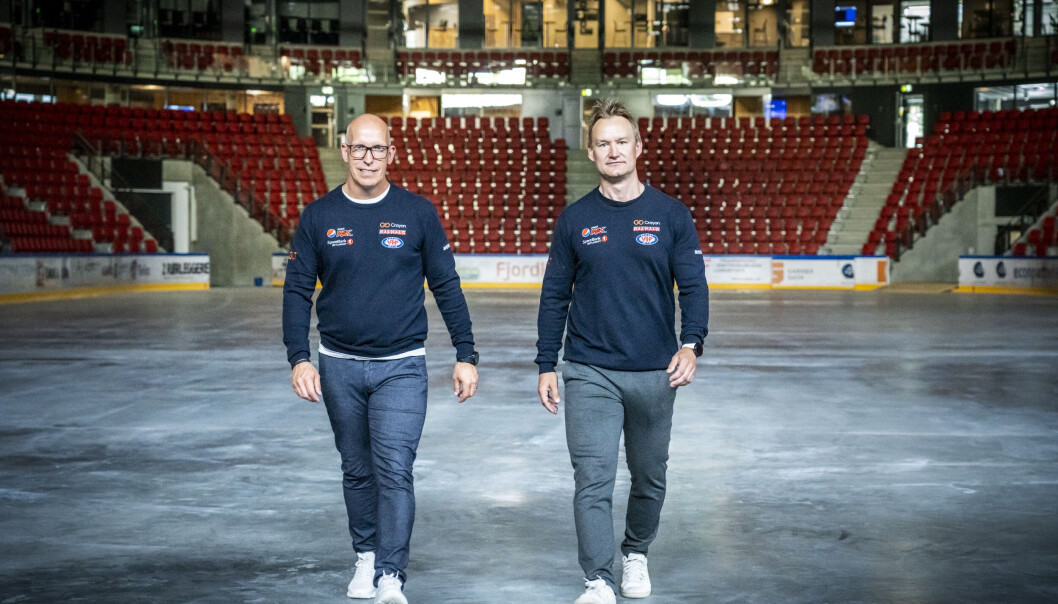 Fredrik Anderssons Vålerenga og hans assistent Mats Trygg møter Frisk Asker i serieåpningen 9. september. Fredrik Anderssons Vålerenga og hans assistent Mats Trygg møter Frisk Asker i serieåpningen 9. september.
