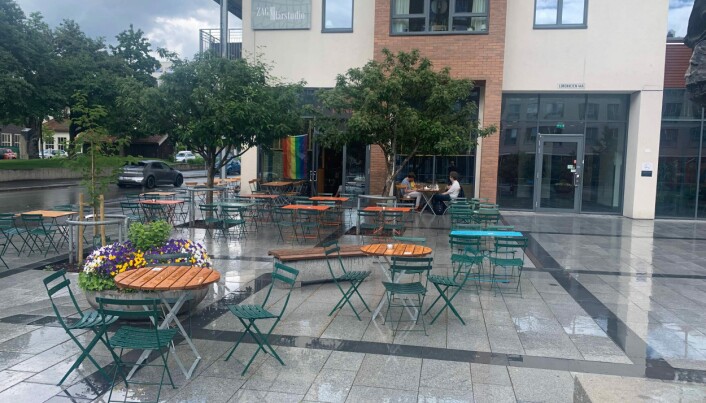 Plasseringen til Fryd på Løren torg. Plasseringen til Fryd på Løren torg.