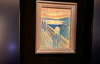 Aktivister forsøkte å lime seg fast på Munchs «Skrik» på Nasjonalmuseet