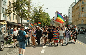 - Takk til de skeive minoritetene. Pride-marsjen på lørdag skjedde ikke av seg selv!