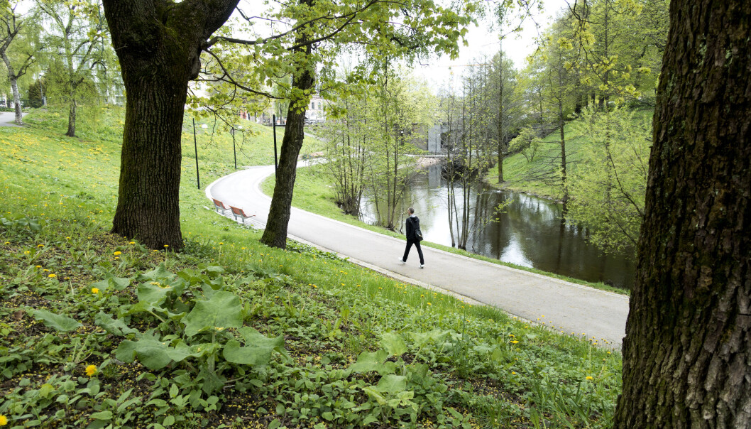 Akerselva markerer ikke helt skillet mellom øst og vest, men er likevel et bilde: — Boligkjøpere krysser sjelden den fysiske og psykiske skillelinjen mellom øst og vest, Karsten Onsrud. Akerselva markerer ikke helt skillet mellom øst og vest, men er likevel et bilde: — Boligkjøpere krysser sjelden den fysiske og psykiske skillelinjen mellom øst og vest, Karsten Onsrud.