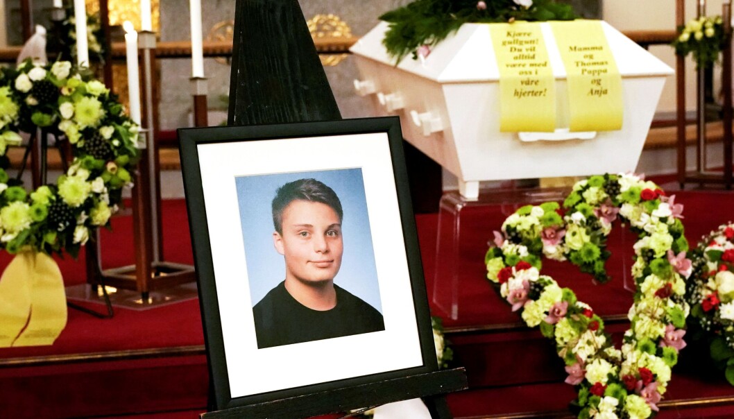 Even Warsla Meen (15) mistet livet i tunnelulykken på Filipstad i februar 2019. Even Warsla Meen (15) mistet livet i tunnelulykken på Filipstad i februar 2019.