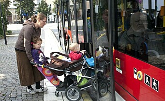 Buss for T-bane fra Majorstua til Sognsvann og Nydalen