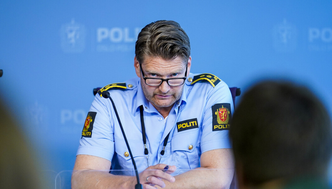 Christian Hatlo i Oslo politidistrikt sier politiet har kontroll på siktedes netverk. — Men om vi har hele hans nettverk per nå, det vet ikke jeg, sier politiadvokaten. Foto: Håkon Mosvold Larsen / NTB