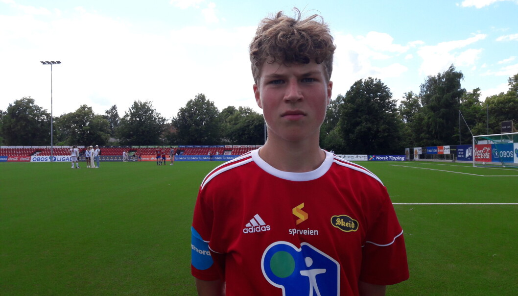 Mikkel Wennbeg Lindbäck har fotballdrømmene klare Mikkel Wennbeg Lindbäck har fotballdrømmene klare