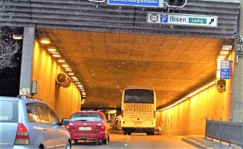 Spår kaos når denne tunnelen stenges. - Biler overføres til boliggater som er uegnet for mye trafikk