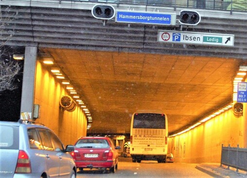 Spår kaos når denne tunnelen stenges. - Biler overføres til boliggater som er uegnet for mye trafikk